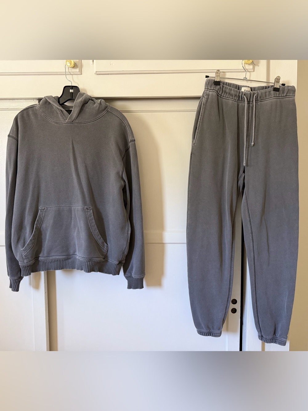 Elwood Vintage Washed Sweatsuit Set 100% Cotton